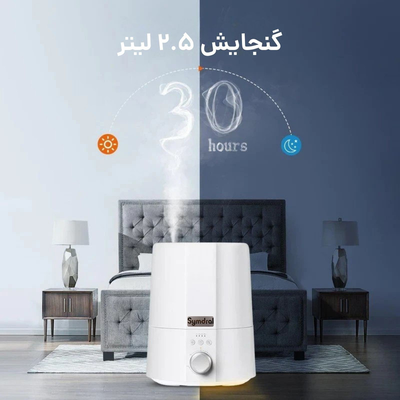 دستگاه بخور سرد سیمدرال مدل اولتراسونیک SY-AH003