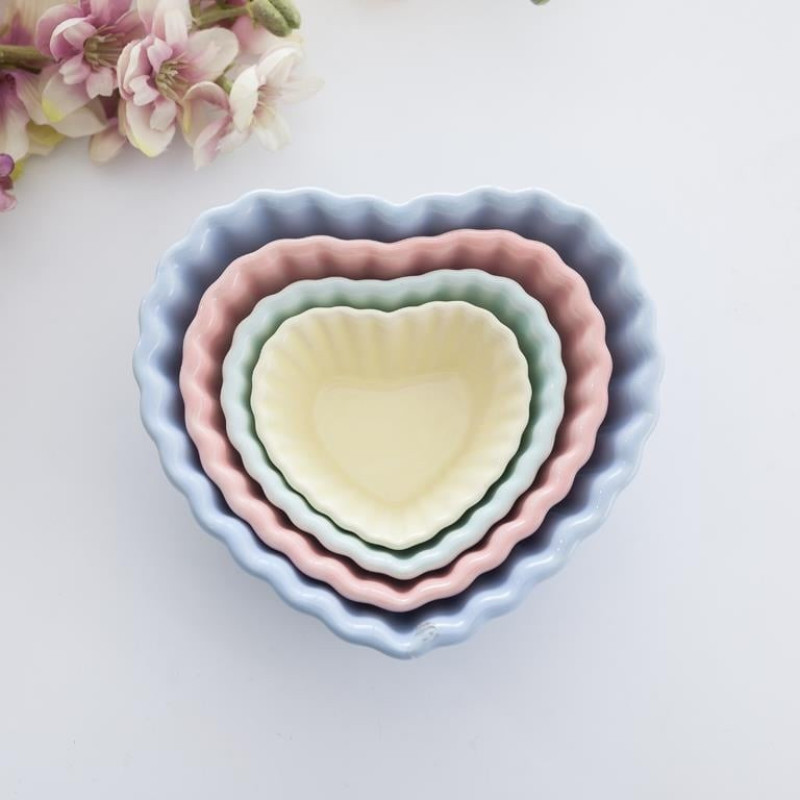 پیاله انگلیش هوم مدل Heart بسته 4 عددی
