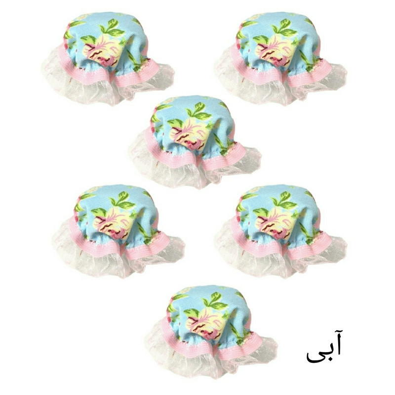 دستگیره اجاق گاز مدل گلسرخی کد 09 بسته 6 عددی