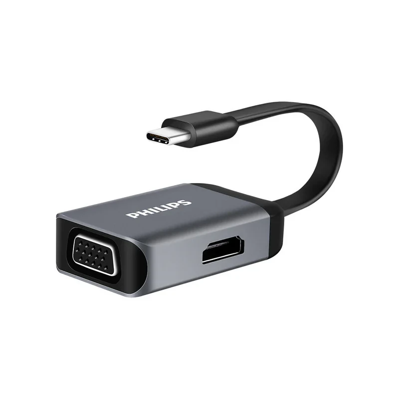مبدل USB-C به HDMI VGA فیلیپس مدل SWR1607A93