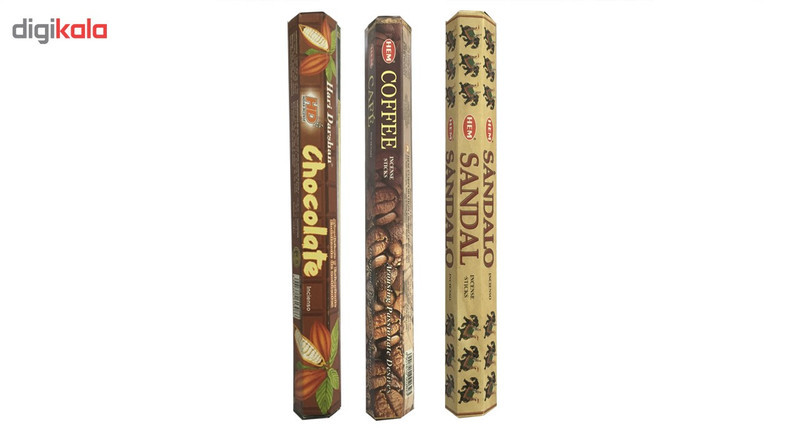 عود هم مدل Coffe Chocolate Sandal مجموعه 3 عددی
