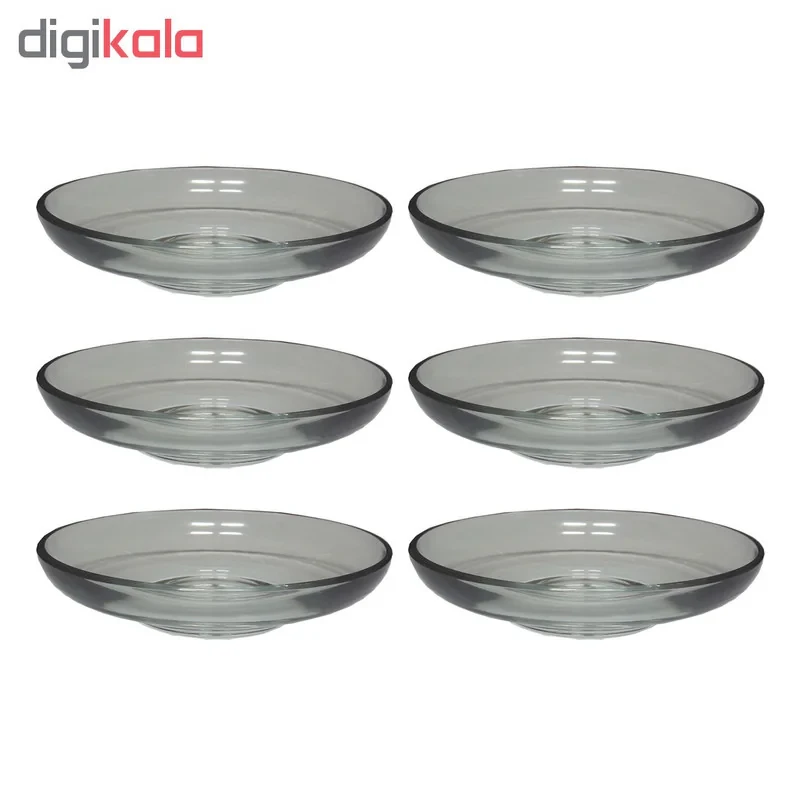نعلبکی پاشاباغچه کد 54251 بسته 6 عددی