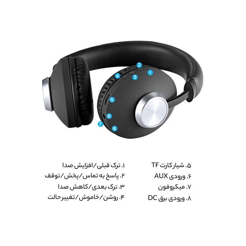 هدست بلوتوث سودو مدل SD- 1007