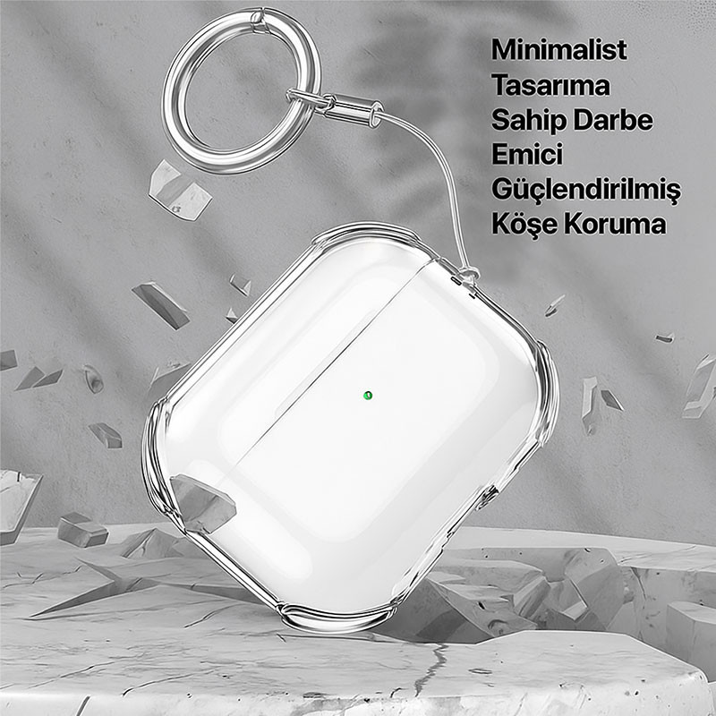 کاور مسیر مدل Clear Air Bag مناسب برای کیس اپل Airpods Pro 2