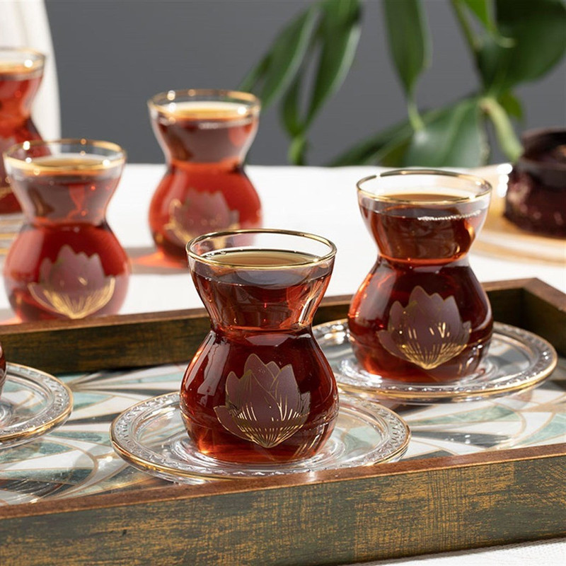 سرویس چای خوری 12 پارچه 6 نفره انگلیش هوم مدل Magnolia