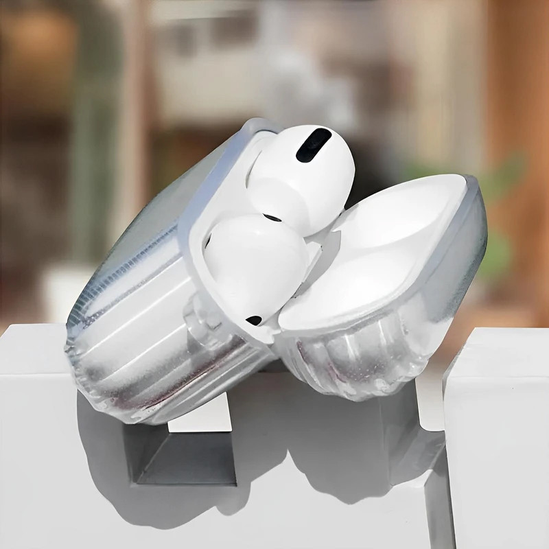 کاور گوف طرح Clear ShockProof مناسب برای کیس اپل ایرپاد پرو 2 به همراه گیره