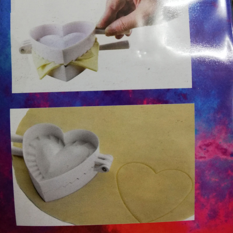 قالب پیراشکی مدل قلب کد FG-01