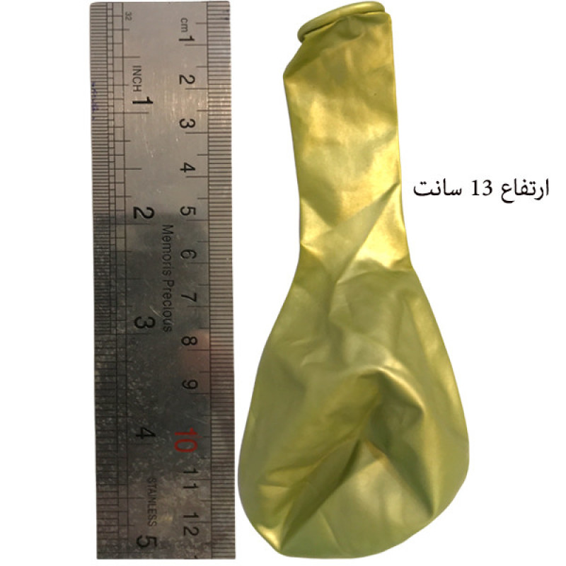 بادکنک کروم مستر تم طرح گرین پلاس بسته بندی 30 عددی