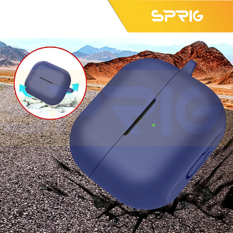 کاور اسپریگ مدل Silicon-SP مناسب برای کیس هدفون بی سیم سامسونگ Galaxy Buds 3 FE