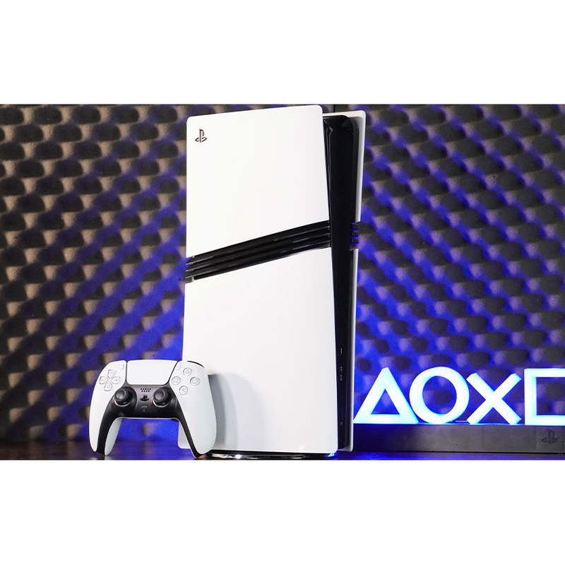 کنسول بازی سونی مدل PlayStation 5 Pro ریجن اروپا نسخه دیجیتال ظرفیت 2 ترابایت به همراه دسته اضافه