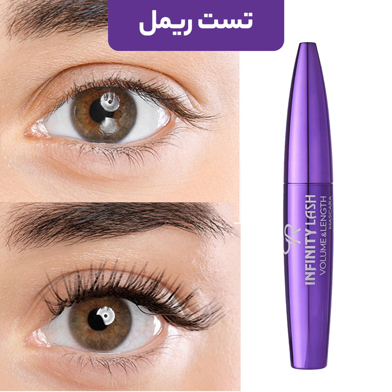 ریمل گلدن رز مدل اینفینیتی