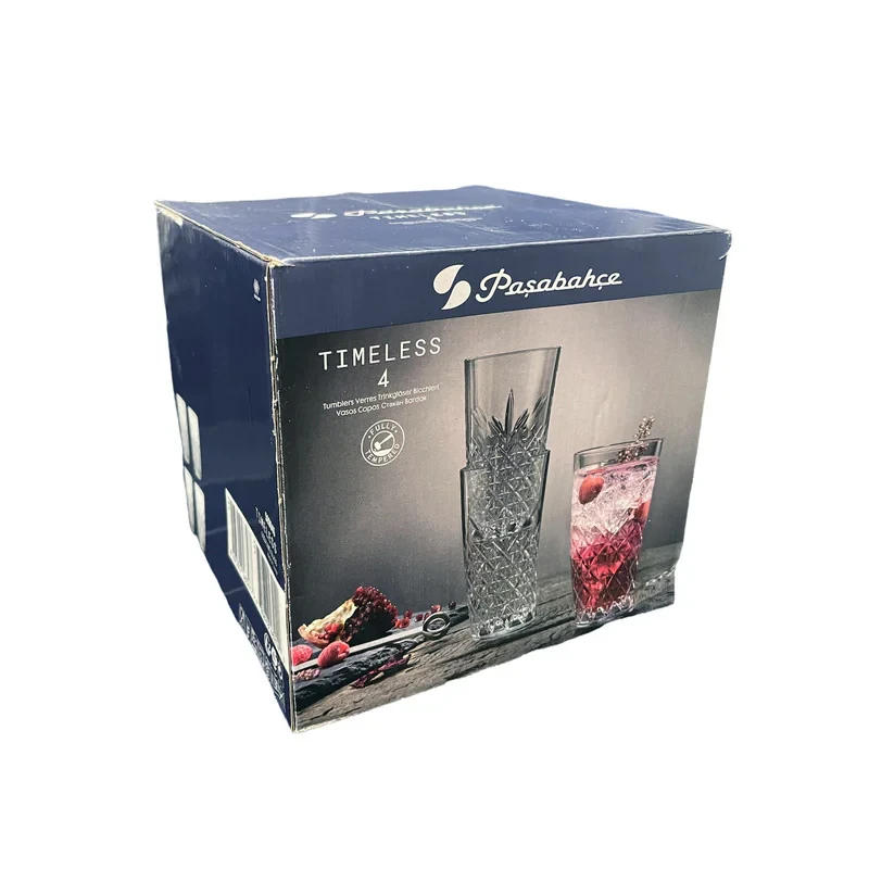 لیوان پاشاباغچه مدل Timeless کد 520045 بسته 4 عددی