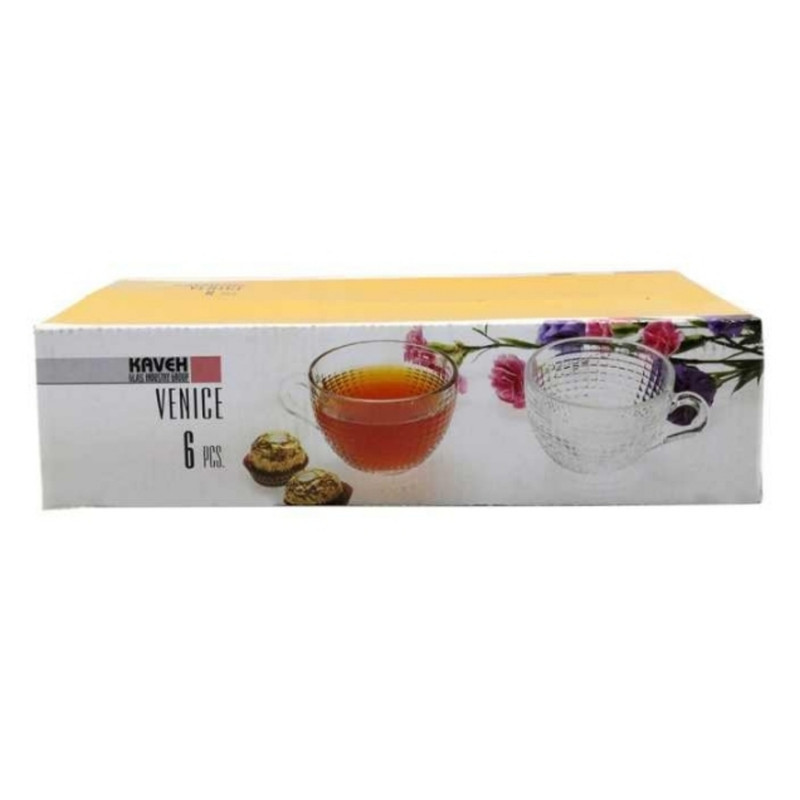 فنجان کاوه مدل ونیز کد 1157 بسته 6 عددی