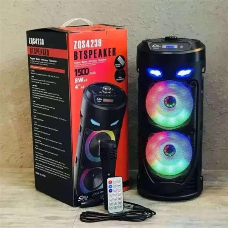 اسپیکر بلوتوثی قابل حمل مدل ZQS-4239