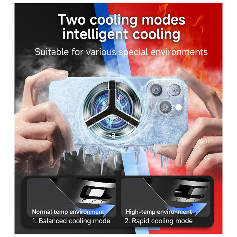 فن خنک کننده موبایل مدل S9