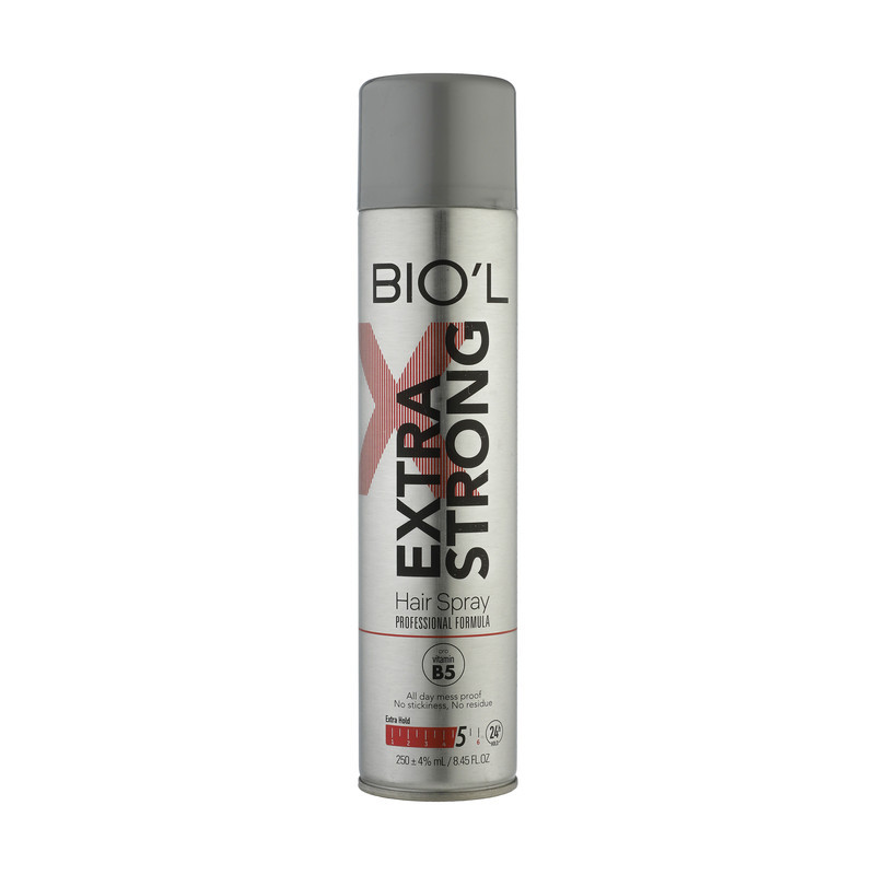 اسپری مو بیول مدل Extra Strong حجم 250 میلی لیتر