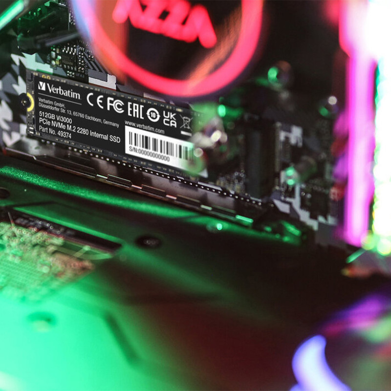 اس اس دی اینترنال PCIe Gen3 x4 ورباتیم مدل Vi3000 ظرفیت 512 گیگابایت