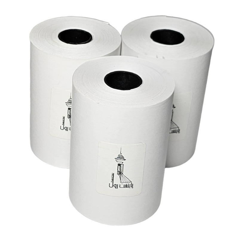 کاغذ پرینتر حرارتی پایتخت رول مدل W80mm بسته 30 عددی
