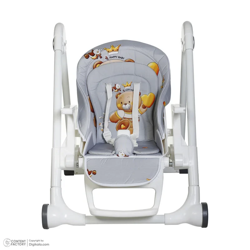 صندلی غذاخوری کودک مدل High Chair طرح خرس