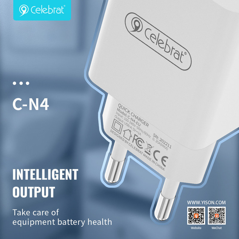 شارژر دیواری 5 وات سلبریت مدل C-N4