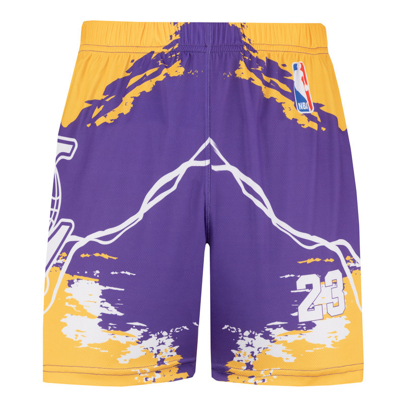 ست تاپ و شلوارک ورزشی مردانه مدل lakers کد 51050