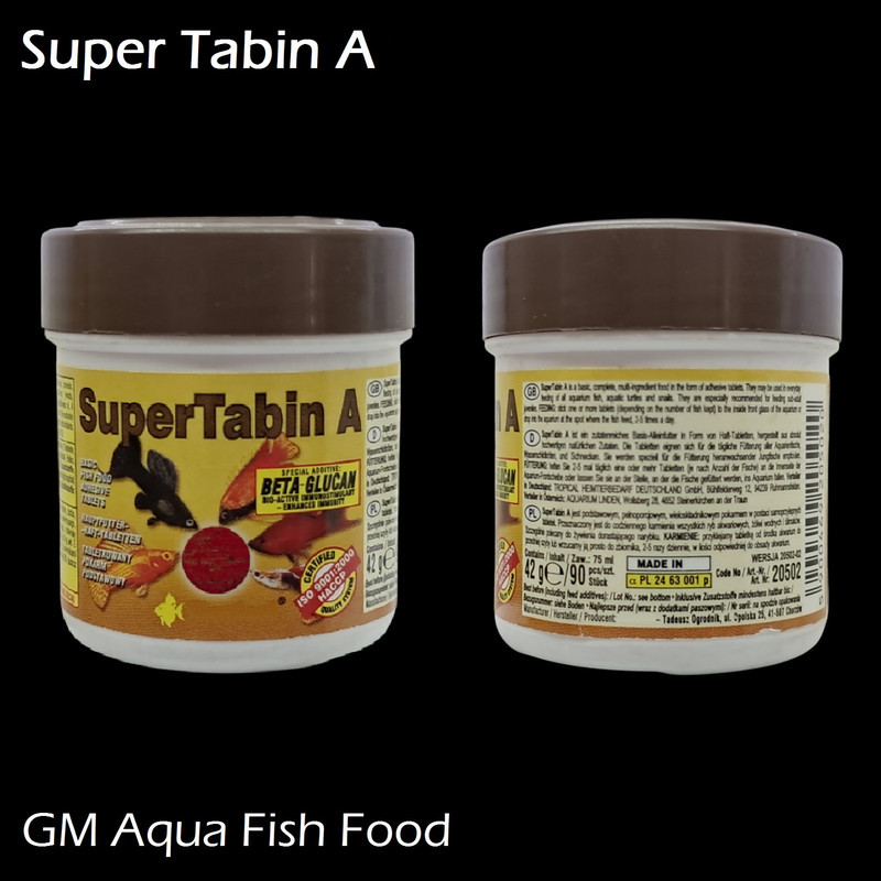 غذای ماهی مدل GM SuperTabin A وزن 42 گرم