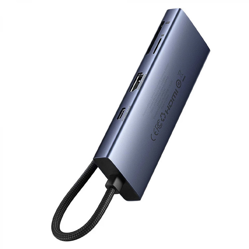 هاب 7 پورت USB-C باسئوس مدل UltraJoy 4K Clarity