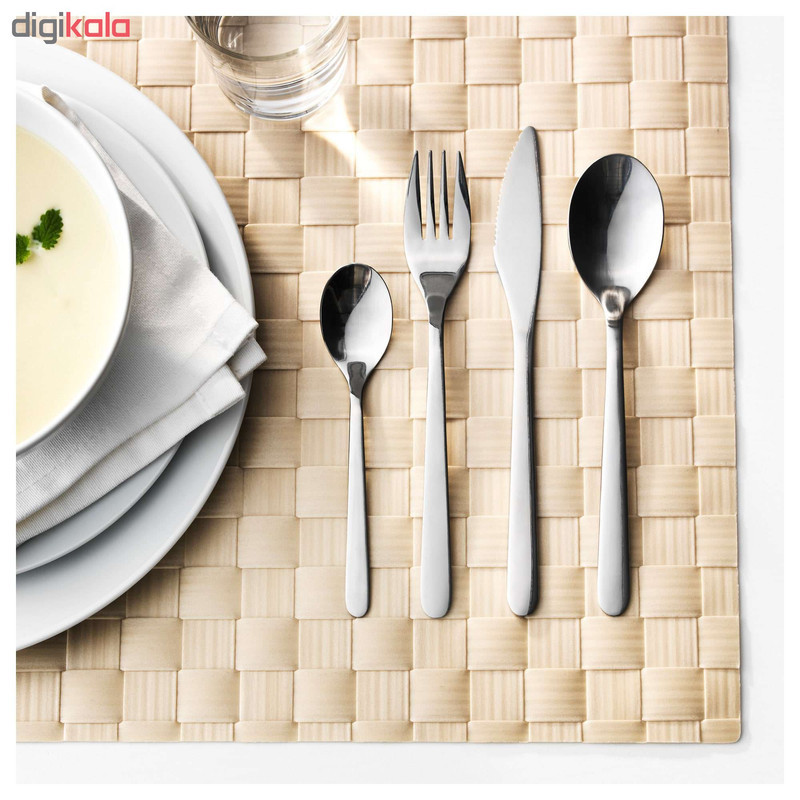 سرویس قاشق و چنگال 24 پارچه ایکیا مدل Fornuft