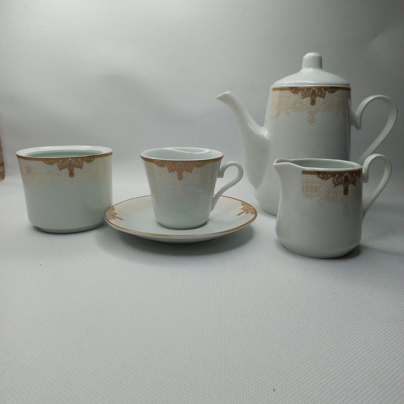 سرویس چای خوری 17 پارچه چینی پارس کد 29-1816