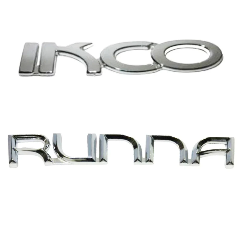 آرم صندوق عقب خودرو بیلگین مدل Runna-3 مناسب برای رانا مجموعه 2 عددی