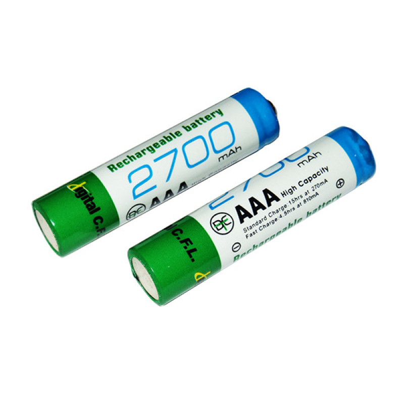باتری نیم قلمی  سی.اف.ال مدل  C.F.L 2700 AAA بسته دو عددی