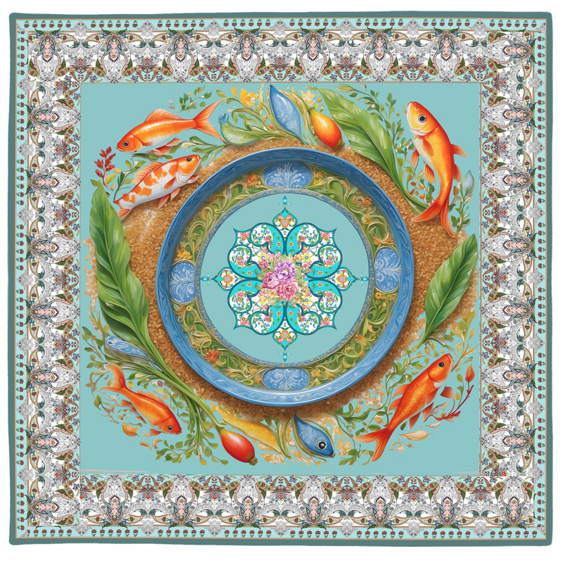 رومیزی طرح نوروز کد 1402137