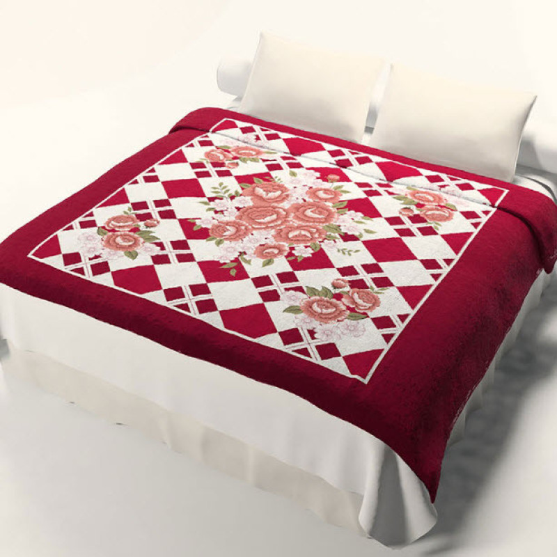 پتو دو نفره گلبافت مدل برترکد127 سایز 220x240 سانتی‌متر