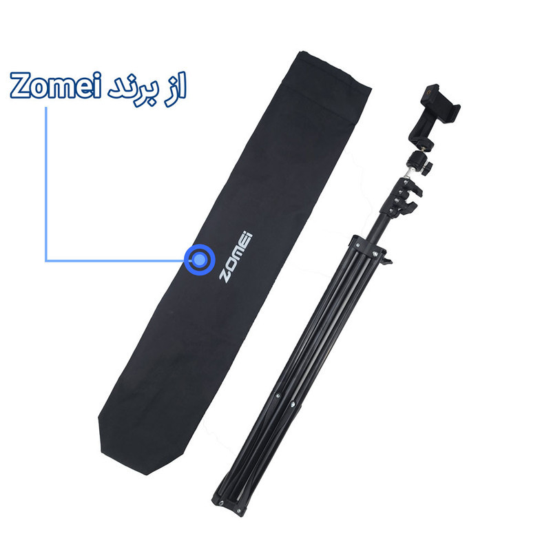 سه پایه نگهدارنده گوشی موبایل زومی مدل 360L