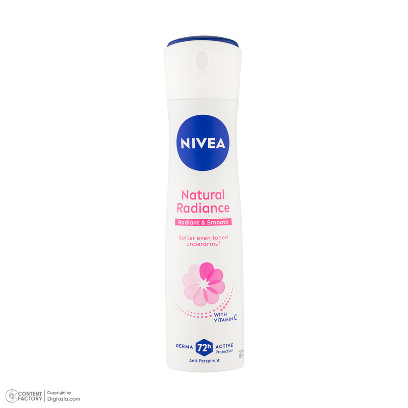 اسپری ضد تعریق زنانه نیوآ مدل Natural Radiance حجم 150 میلی لیتر