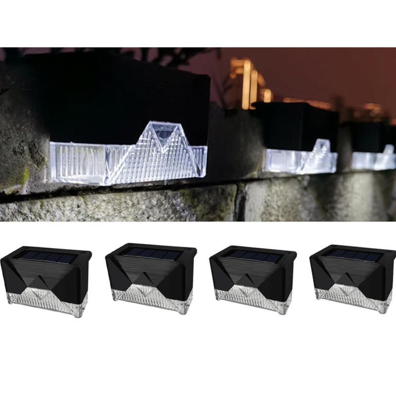 چراغ پارکی خورشیدی سولونیکس مدل LIGHTS مجموعه 4 عددی