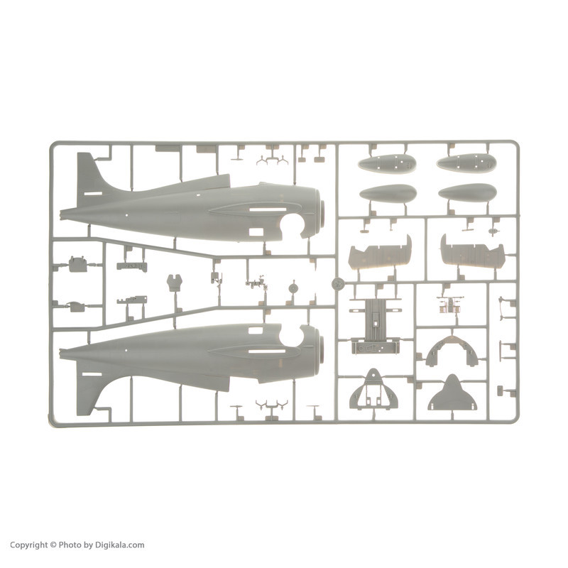 ساختنی مدل هواپیما جنگنده Grumman F4F-4 wildcat کد 3148