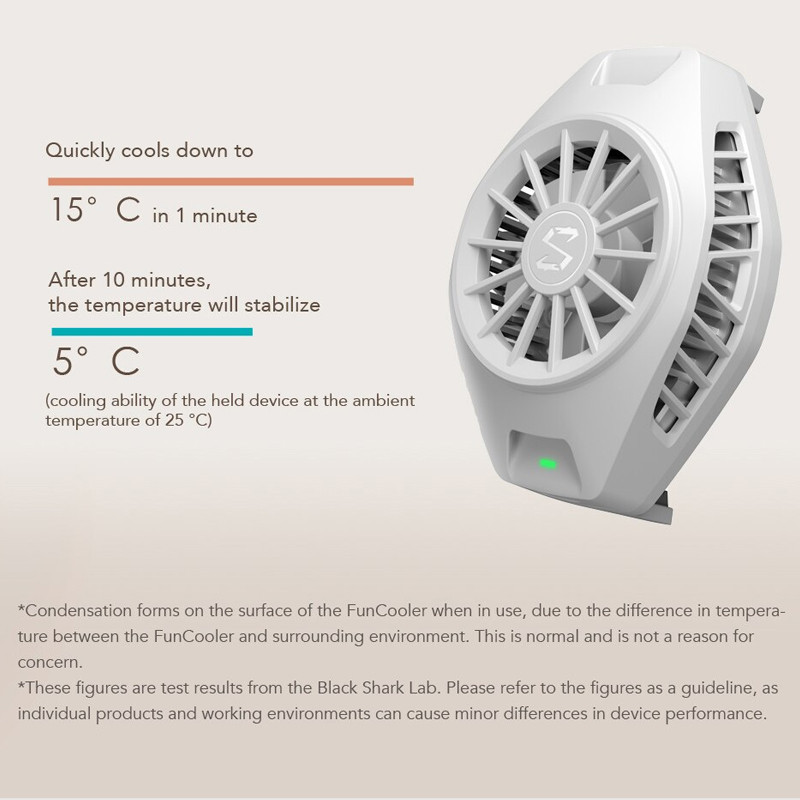 خنک کننده گوشی موبایل بلک شارک مدل Funcooler