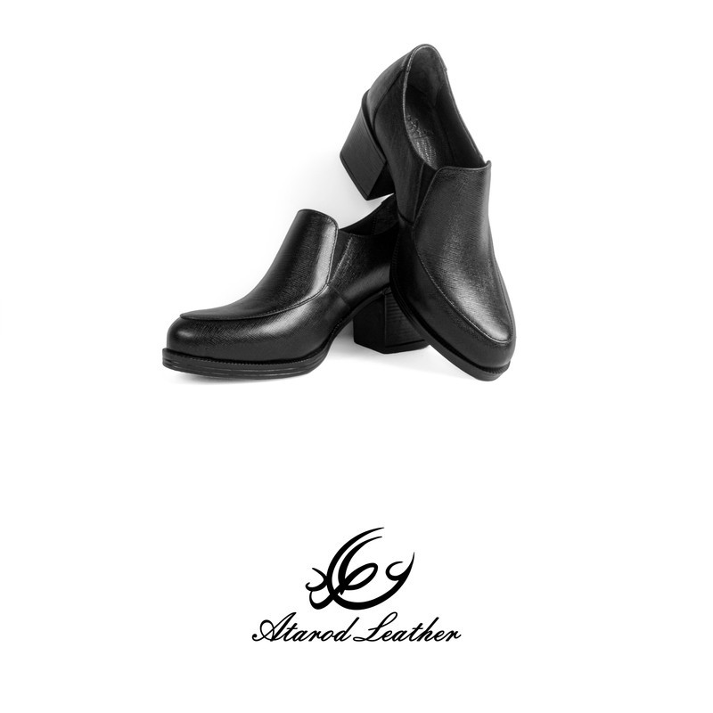 کفش زنانه چرم عطارد مدل چرم طبیعی کد SH161