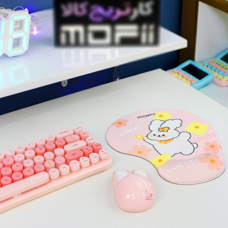 ماوس پد مافی مدل rabbit سایز 19×23 سانتی‌ متر