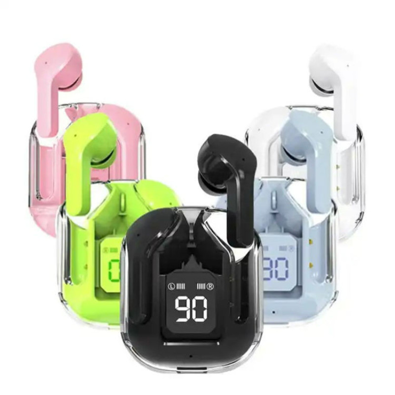 هدفون بلوتوثی Ultrapods Max بدون قابلیت نویز کنسلینگ، درگاه شارژ USB Type-C، دارای صفحه نمایش روی محفظه شارژ، مقاوم در برابر آب و رطوبت با استاندارد IPX4