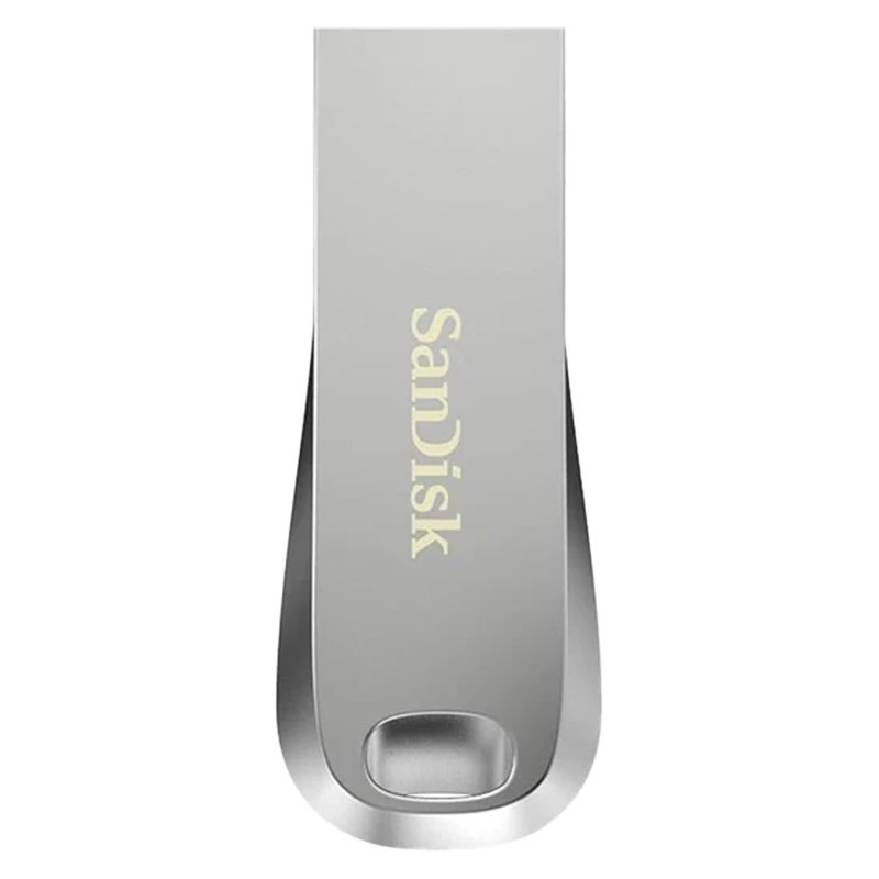 فلش مموری سن دیسک Ultra Luxe ظرفیت 64 گیگابایت با رابط USB 3.1 سرعت خواندن تا 150 مگابایت بر ثانیه، بدنه فلزی مقاوم، پشتیبانی از نرم‌افزار رمزگذاری اطلاعات