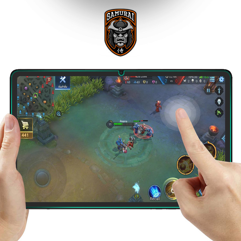 محافظ صفحه نمایش شفاف سامورایی مدل GlastR مناسب برای تبلت سامسونگ Galaxy Tab S10 FE  Galaxt Tab S10 Lite