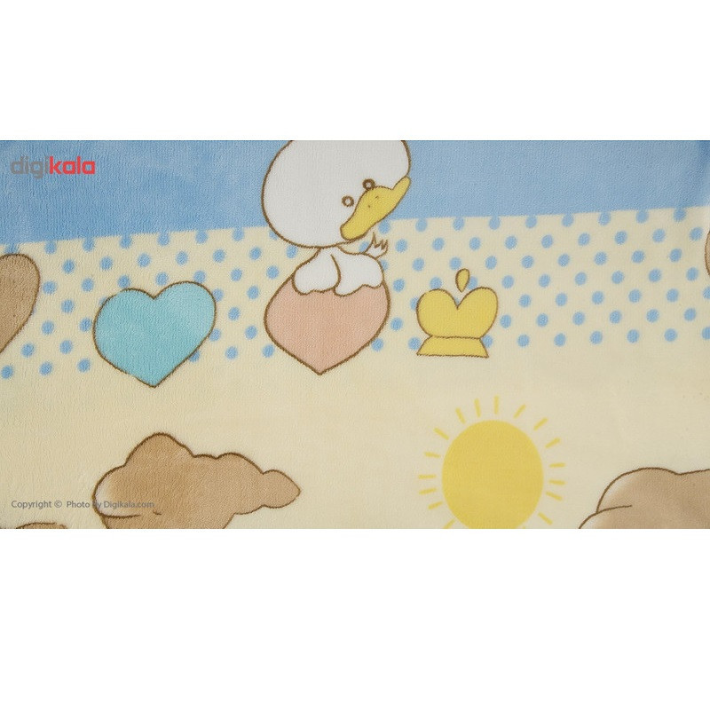پتو کودک مدل جوجه اردک سایز 100x140 سانتیمتر