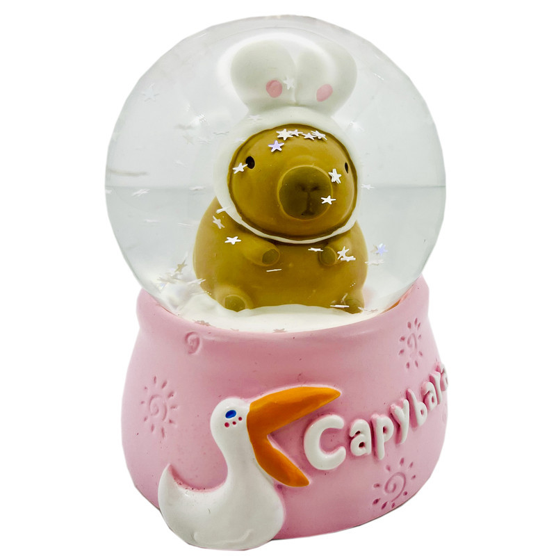 گوی چراغ‌دار مدل مینی Capybara طرح کوالا خرگوش عاشق کد D1623.15
