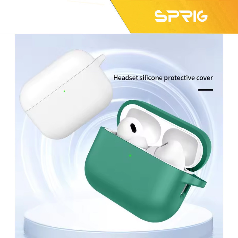 کاور اسپریگ مدل Silicone-SP مناسب برای کیس هدفون بی سیم ایرپاد Airpods pro 3