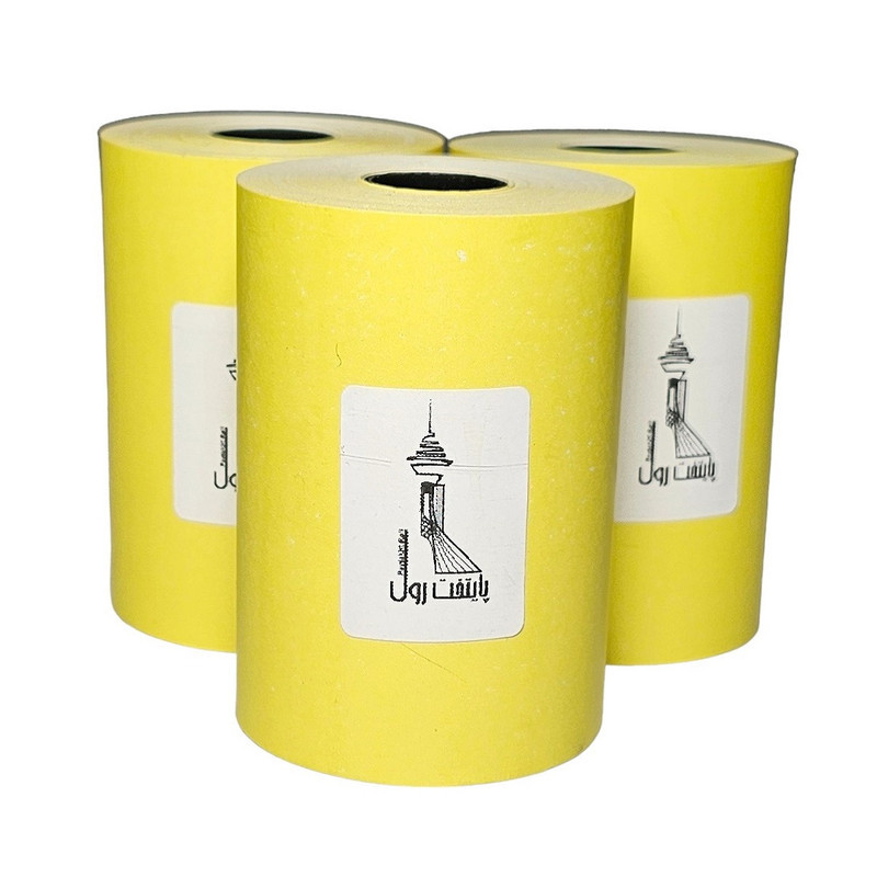 کاغذ پرینتر حرارتی پایتخت رول مدل Y80mm بسته 30 عددی