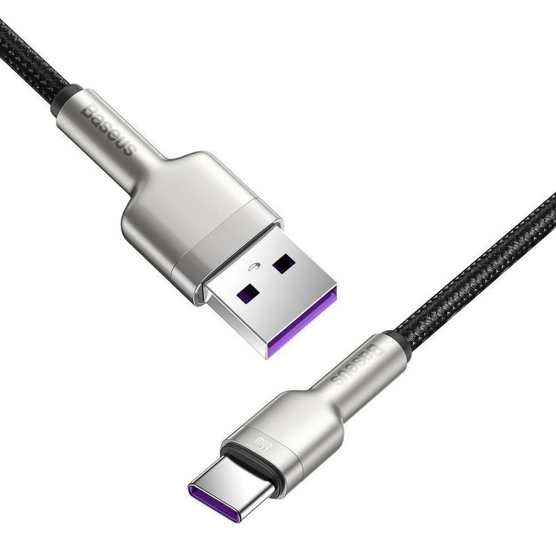 کابل تبدیل USB به USB-C باسئوس مدل CAKF000201 66W طول 2 متر