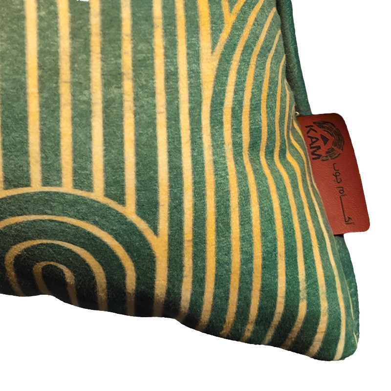 کاور کوسن آکام چوب مدل نقش کد AK-35