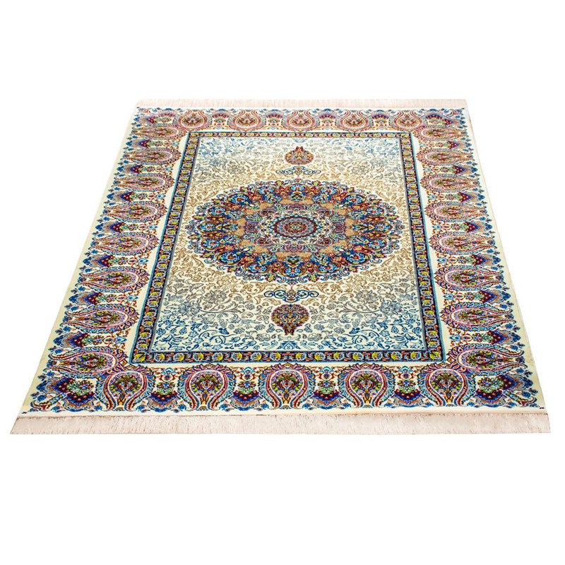 فرش ماشینی سهند کد VF24.5B زمینه کرم